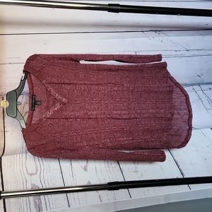 French Laundry Burgundy top size Medium,